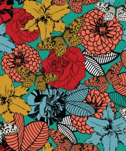 Floral com Borboletas